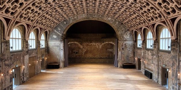 An image of the Grand Hall completely empty