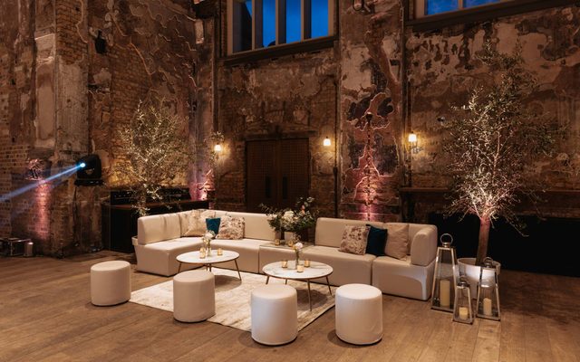 Our Grand Hall set up for a party