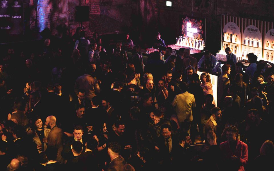 Class Bar Awards 2024 at BAC - Credit: Angel Ambrose A large group of people gathered in Battersea Arts Centre's Grand Hall
