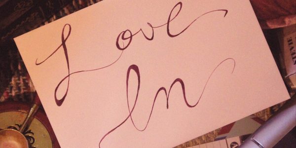 Love In. Photo by Amanda Grace. An envelope with
