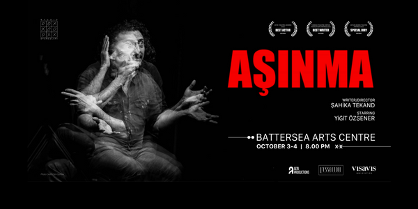 AŞINMA (CORROSION) photo credit: Cem Gültepe A man struggling to exist in a simulation environment with lighting and signals.