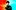 New York New York_L A black and white cut out photograph of Ryan Wang on a red and turquoise background.